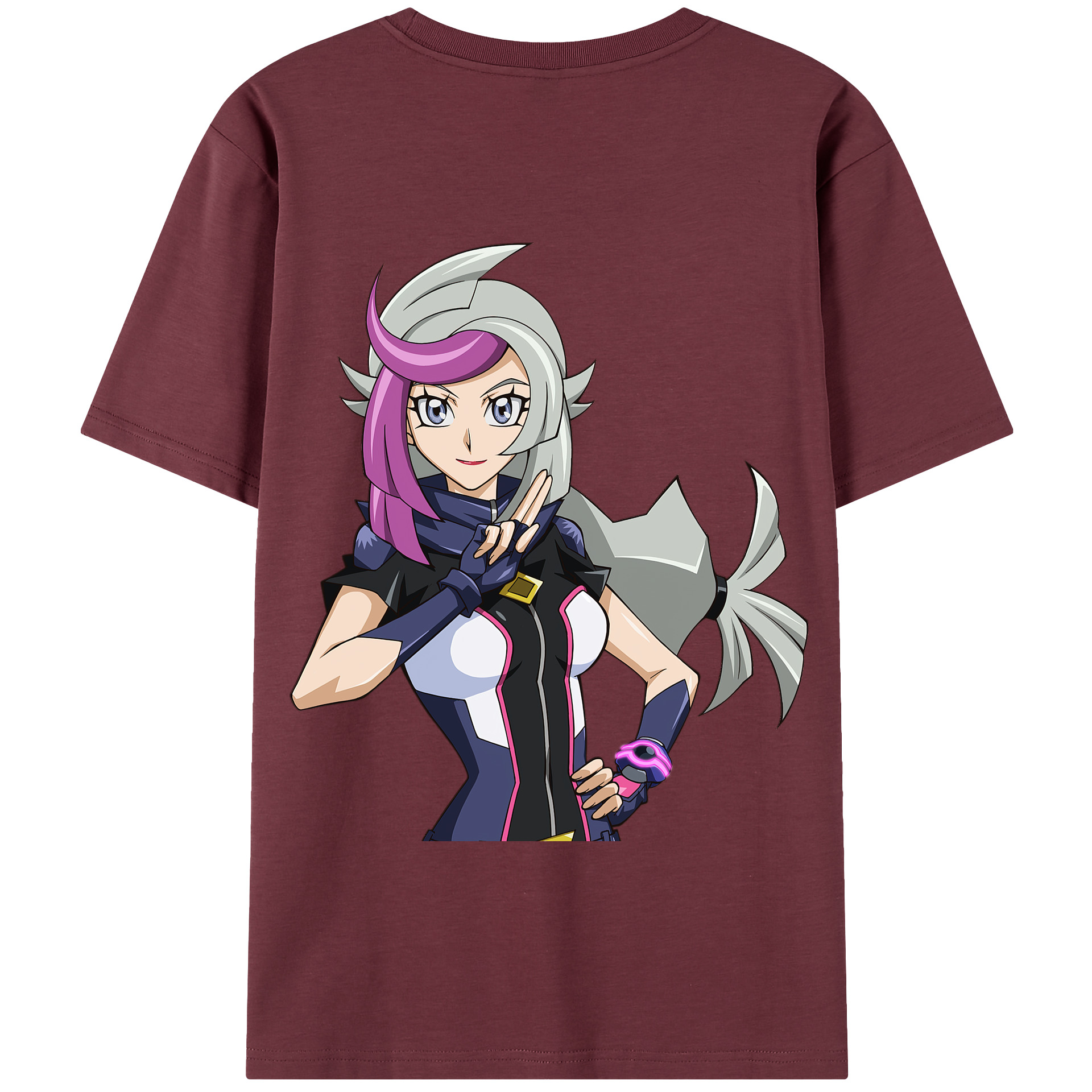 （画像用） 遊☆戯☆王 Yu-Gi-Oh! 綿100％半袖Tシャツ（背面プリント）